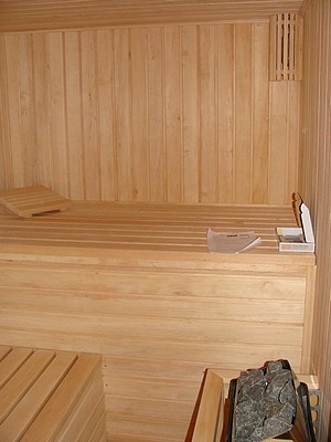 Wzmocniona konstrukcja sauny fińskiej w hotelu