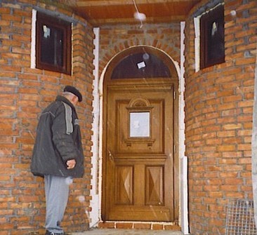 Drzwi frontowe wejściowe
